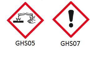 GHS-Kennzeichnung für rauchende Salzsäure